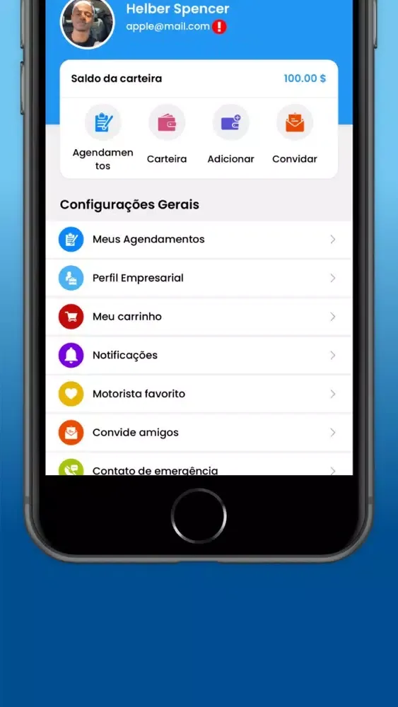 Capturas de pantalla de Pagam - Taxi, Entregas, Comida