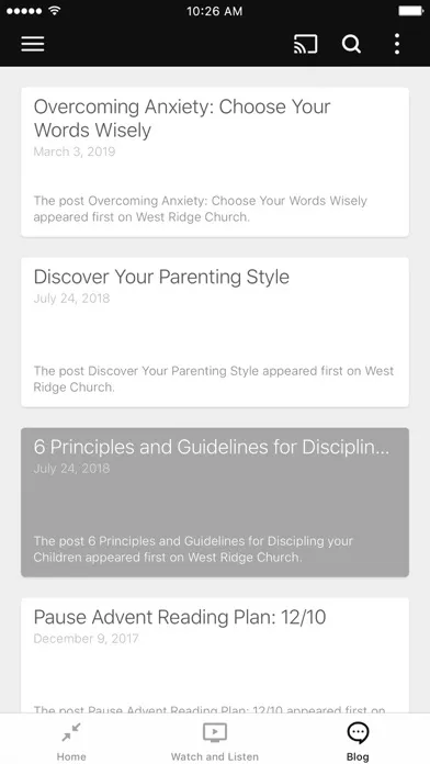Screenshot di West Ridge Church