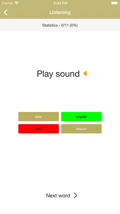 Omaha Vocab Builder سکرین شاٹس
