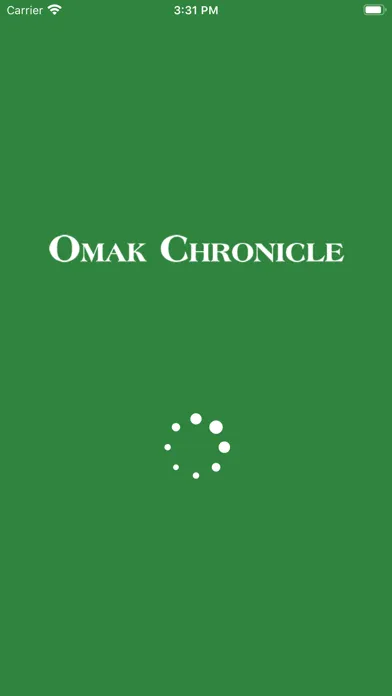 Tangkapan layar Omak Chronicle