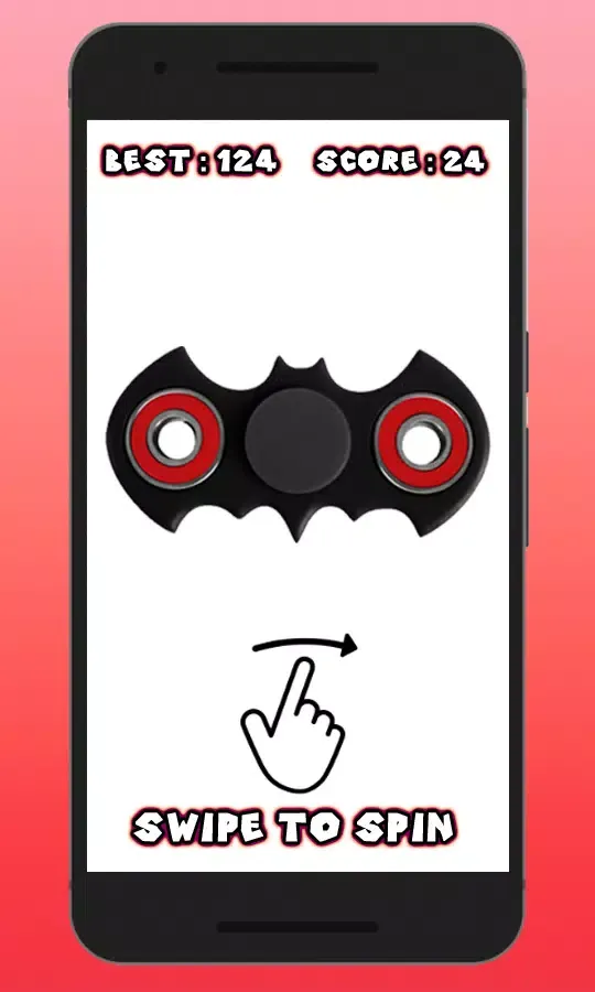 Ảnh chụp màn hình của Bat Fidget Spinner