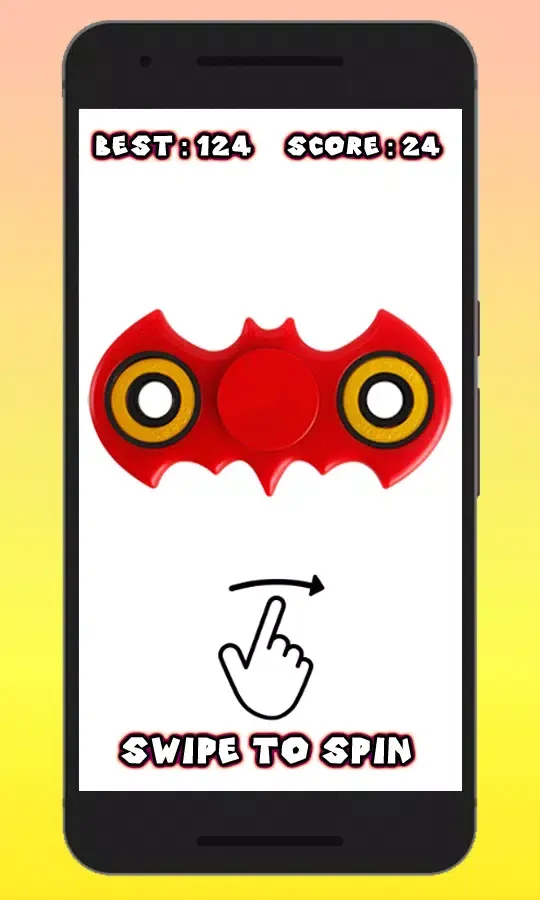 Ảnh chụp màn hình của Bat Fidget Spinner