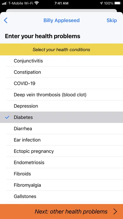 Health Timeline Medical Record سکرین شاٹس