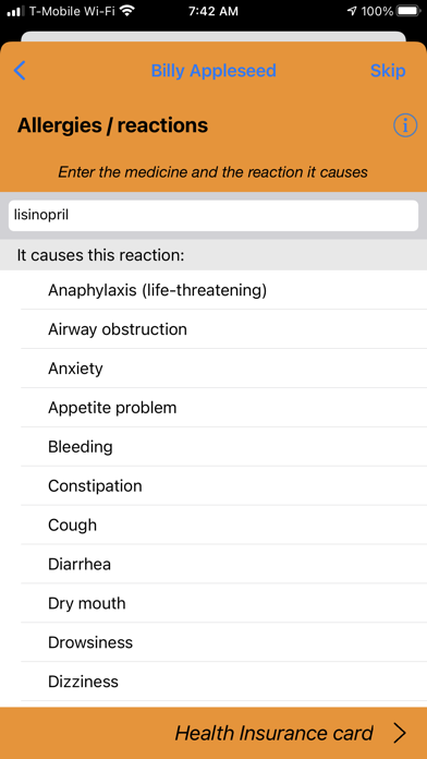Health Timeline Medical Record应用截图