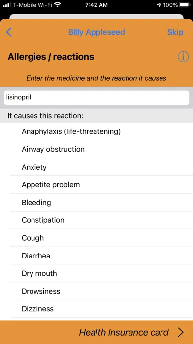 Health Timeline Medical Record سکرین شاٹس
