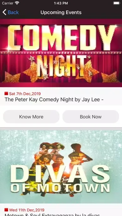 Indian Night Restaurant App स्क्रीनशॉट