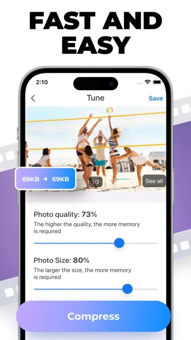 تصاویر Compress Photo & Video