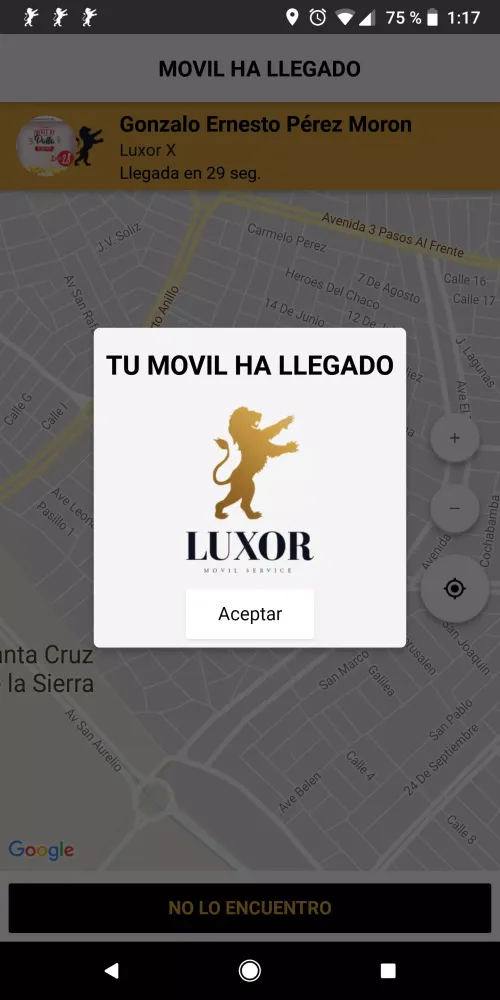 Luxor Movil Services Ekran Görüntüleri