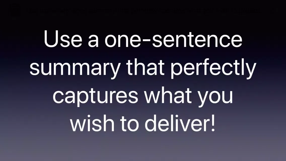 تصاویر One Sentence Presentation