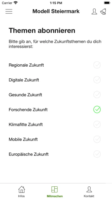 Ảnh chụp màn hình của Modell Steiermark