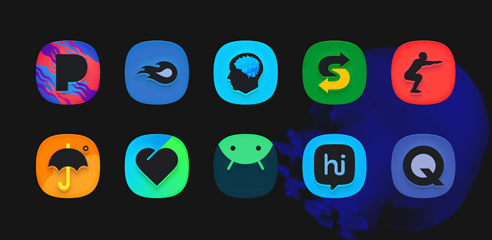 SuperBlack Icon Pack