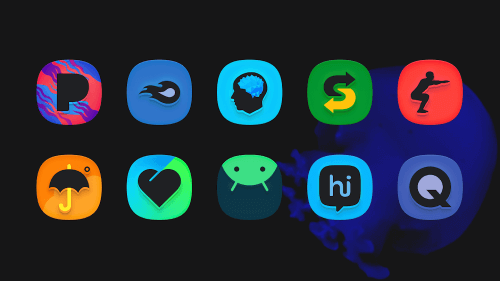 SuperBlack Icon Pack-screenshot-1