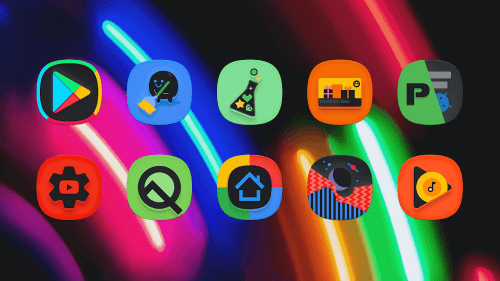 SuperBlack Icon Pack-screenshot-3