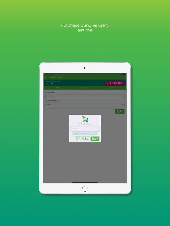 Screenshot di Old Mutual Connect iPad 