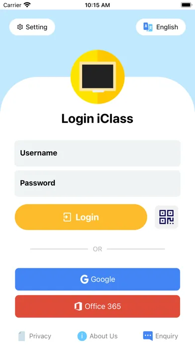 ภาพหน้าจอของ iClass One