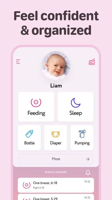 SM: Baby Breastfeeding Tracker 스크린샷
