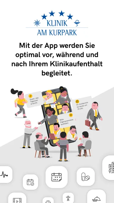 Ảnh chụp màn hình của KLAK Patienten APP