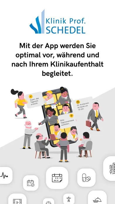 Klinik Prof. Schedel App سکرین شاٹس