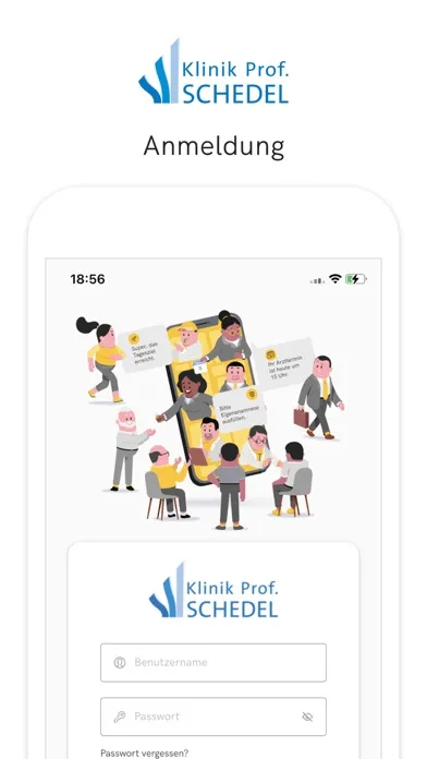 Klinik Prof. Schedel App سکرین شاٹس