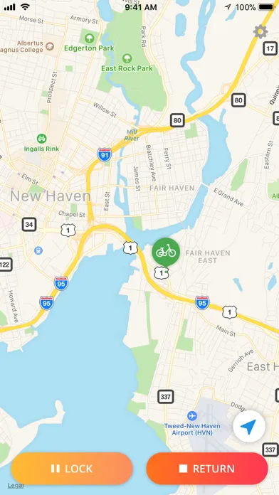 Bike New Haven سکرین شاٹس