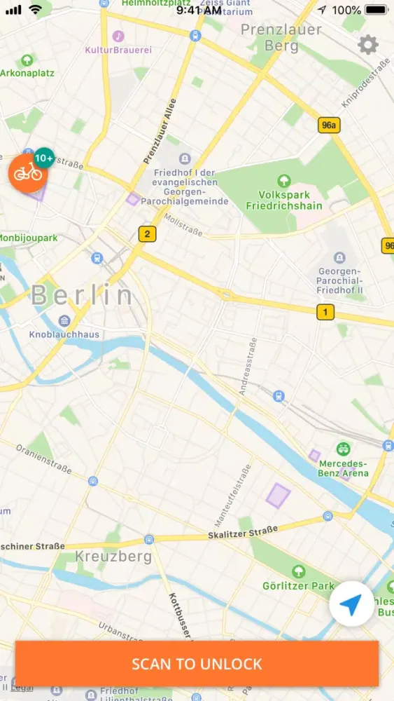 zMove Bikesharing スクリーンショット