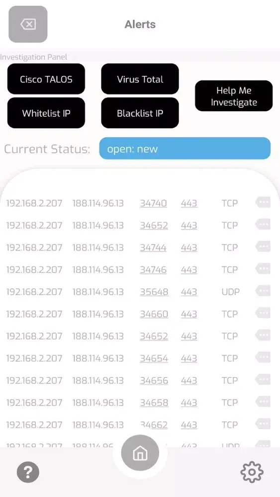 SEC.ONE Threat Hunting স্ক্রিনশট