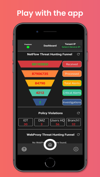 Tangkapan skrin SEC.ONE Threat Hunting