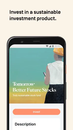 Tomorrow: Mobile Banking Screenshots