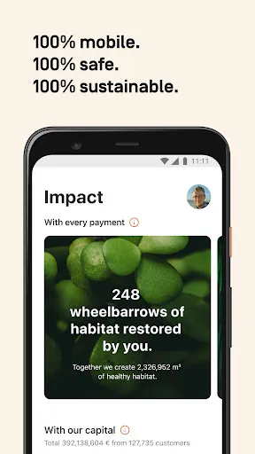 Tomorrow: Mobile Banking Screenshots