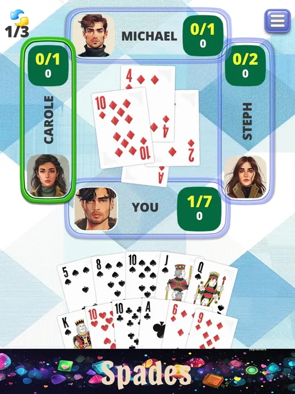 Spades Stories iPad  स्क्रीनशॉट