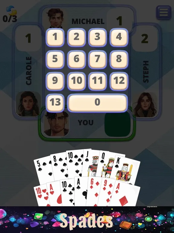 Spades Stories iPad  स्क्रीनशॉट