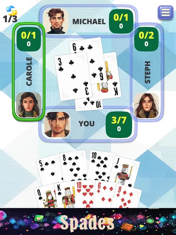 Spades Stories iPad  स्क्रीनशॉट