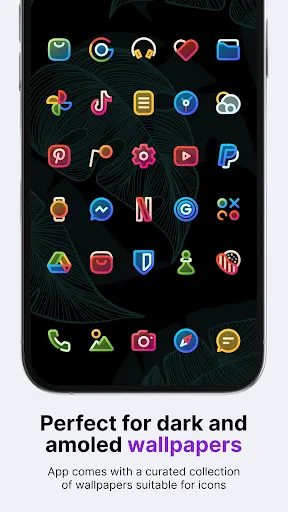 AlineT: bold linear icon pack Screenshots