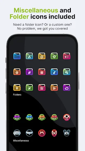 AlineT: bold linear icon pack Screenshots