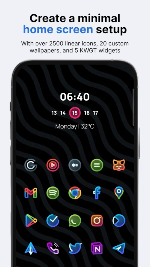 AlineT: bold linear icon pack-screenshot-1