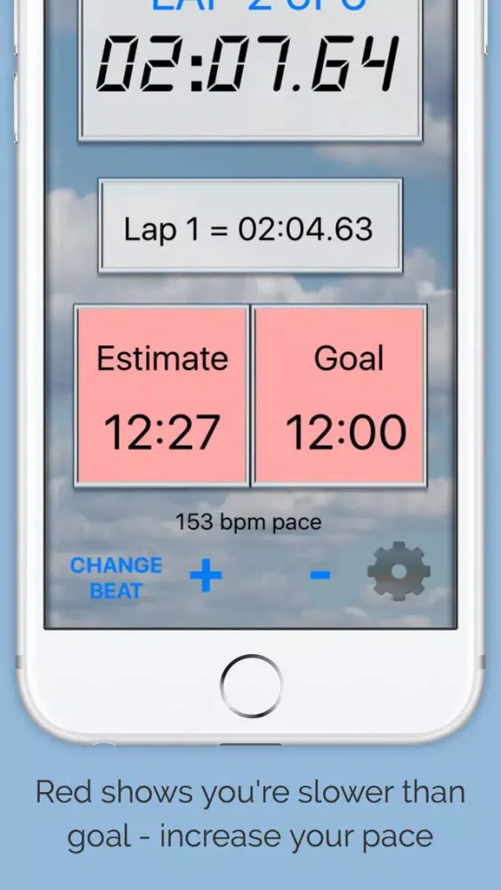 Air Force & Navy Run Pacer Screenshots