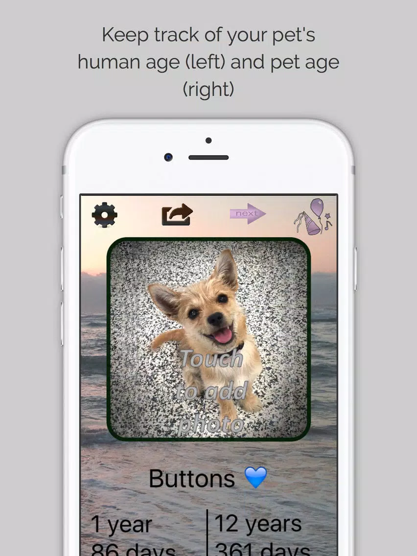 Ảnh chụp màn hình của Pet Age & Birthday Tracker for 200+ Breeds - Full iPad 