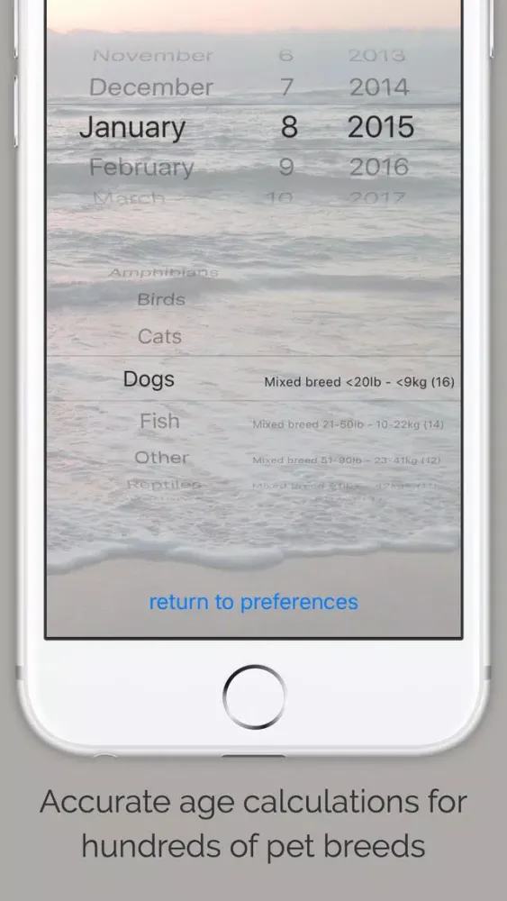 Pet Age & Birthday Tracker for 200+ Breeds - Full স্ক্রিনশট