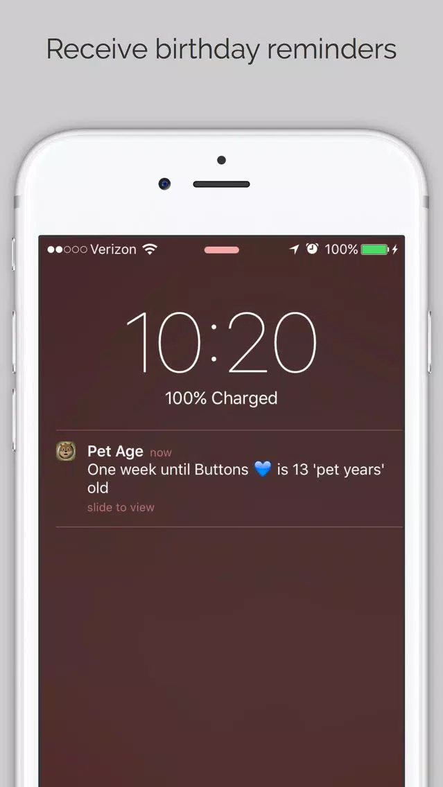Ảnh chụp màn hình của Pet Age & Birthday Tracker for 200+ Breeds - Full