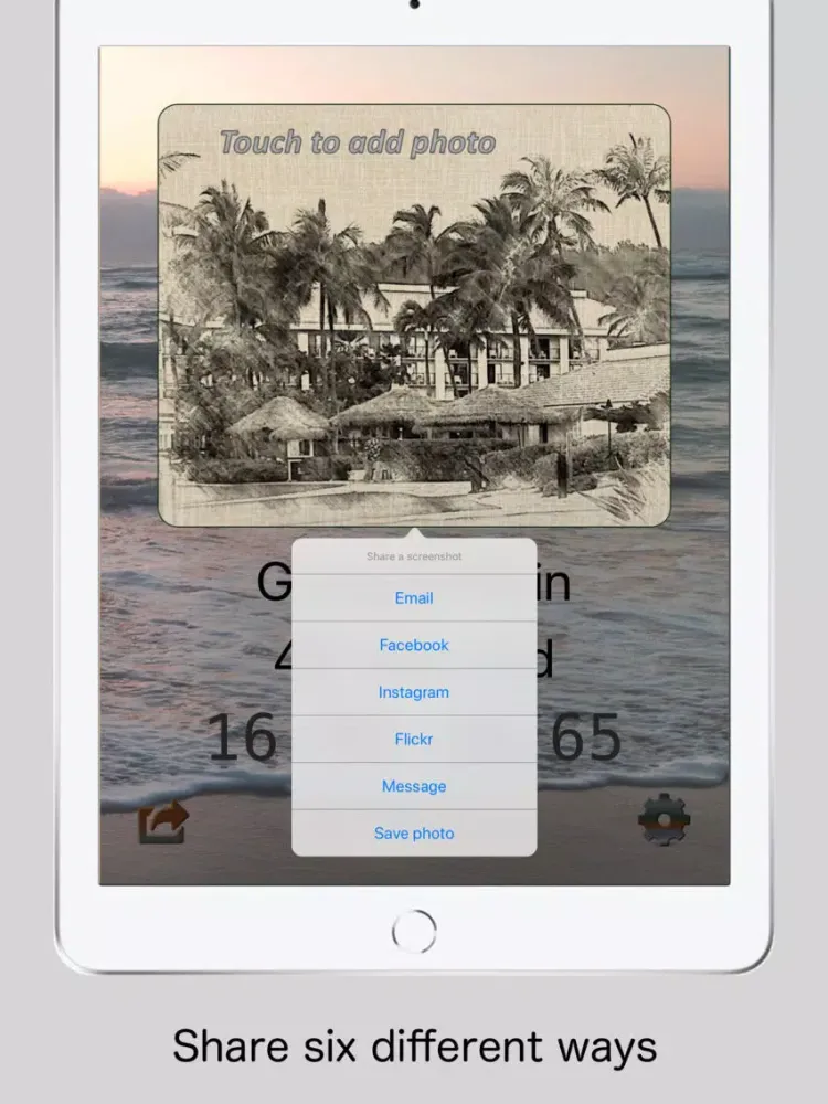 Capturas de tela do Vacation - Countdown iPad 