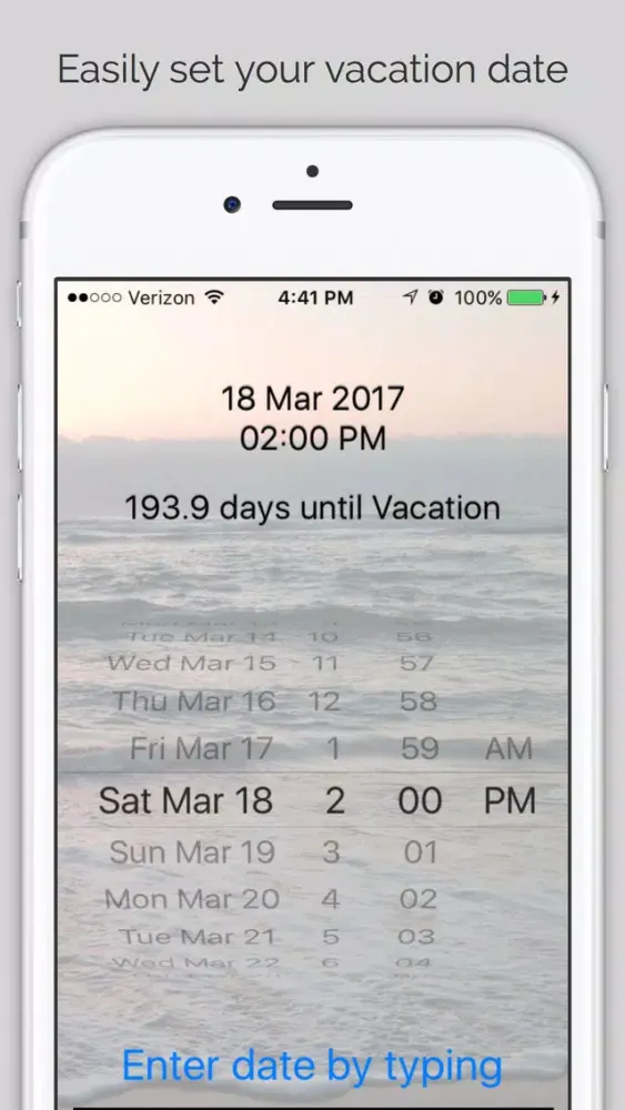 Capturas de tela do Vacation - Countdown