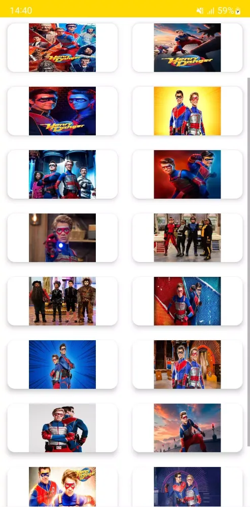 Tangkapan layar Henry Danger Wallpapers