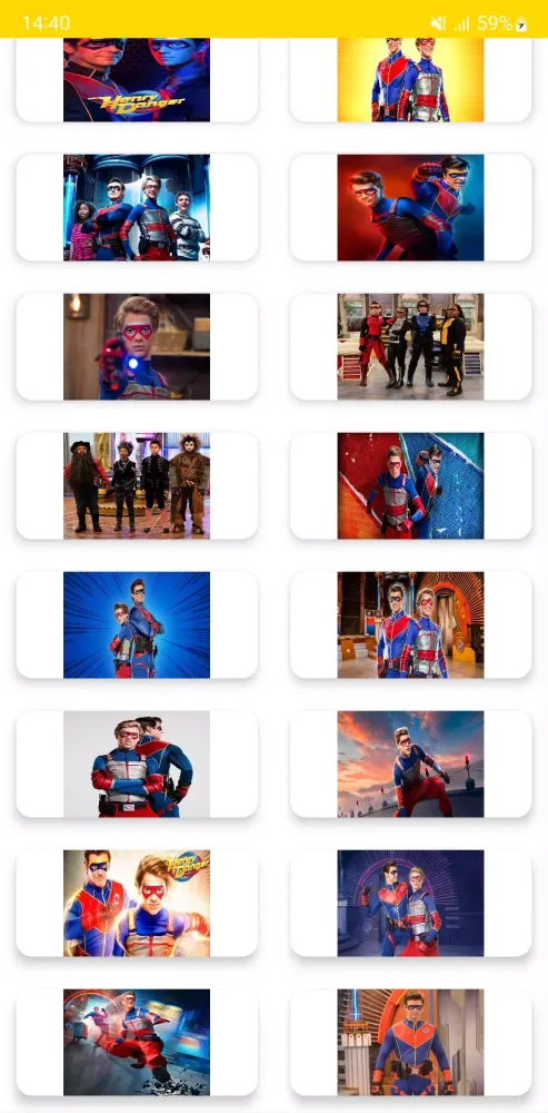 Tangkapan layar Henry Danger Wallpapers