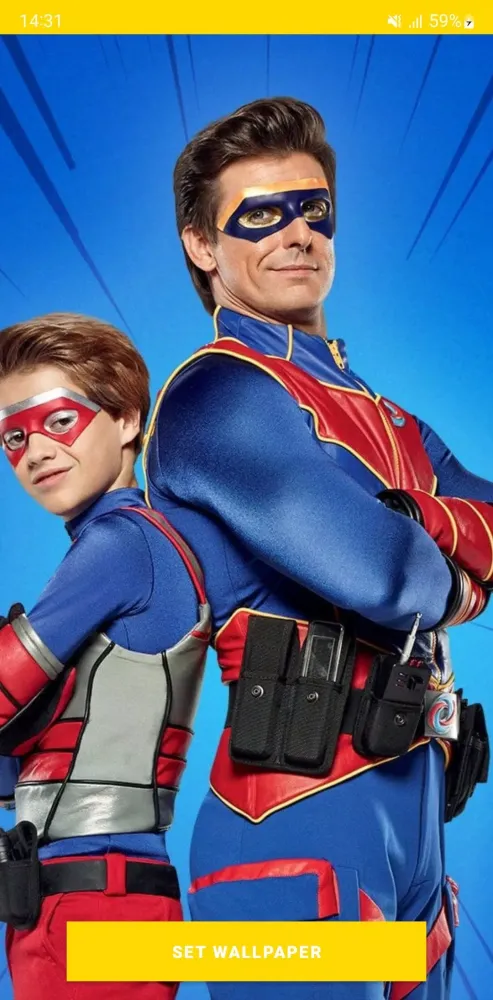 Tangkapan layar Henry Danger Wallpapers