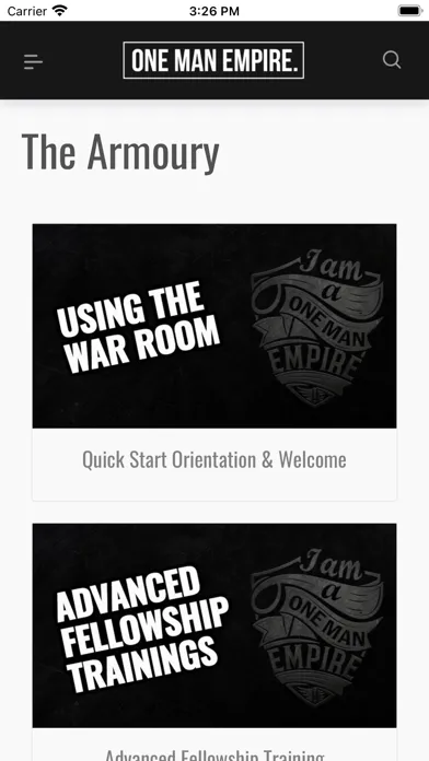 War Room By One Man Empire应用截图