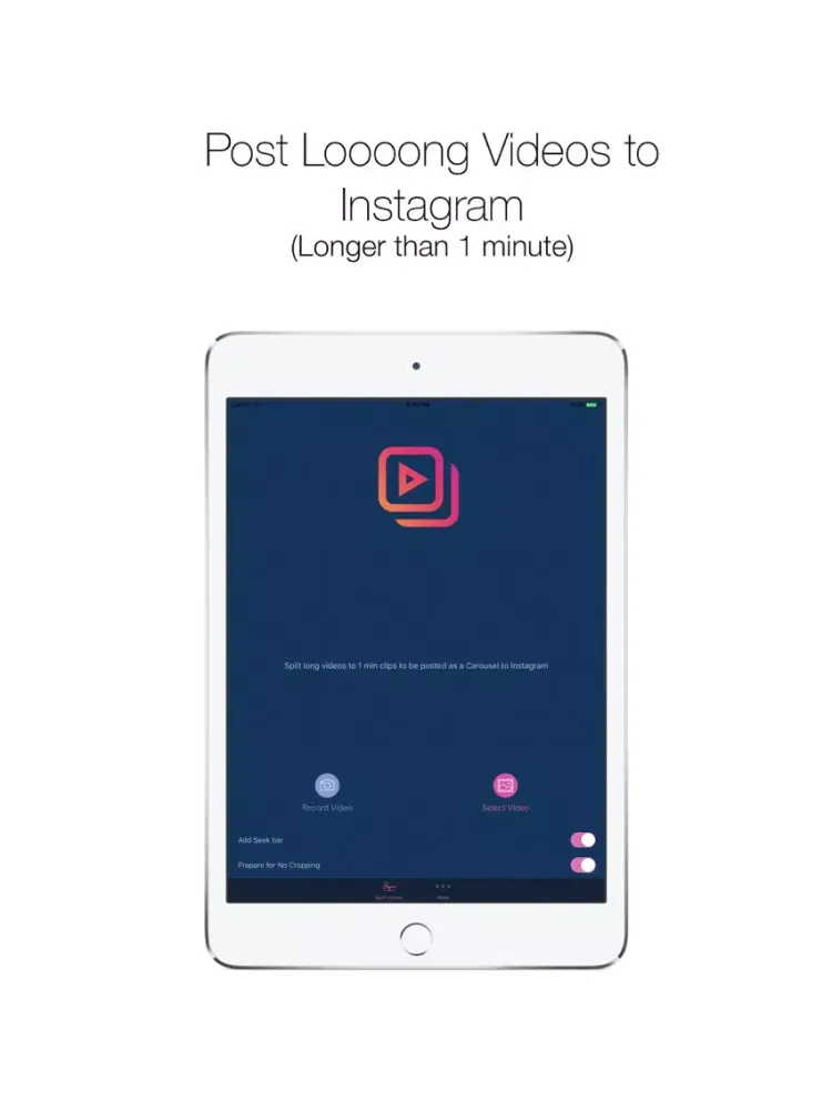 تصاویر 1min+ for Instagram iPad 