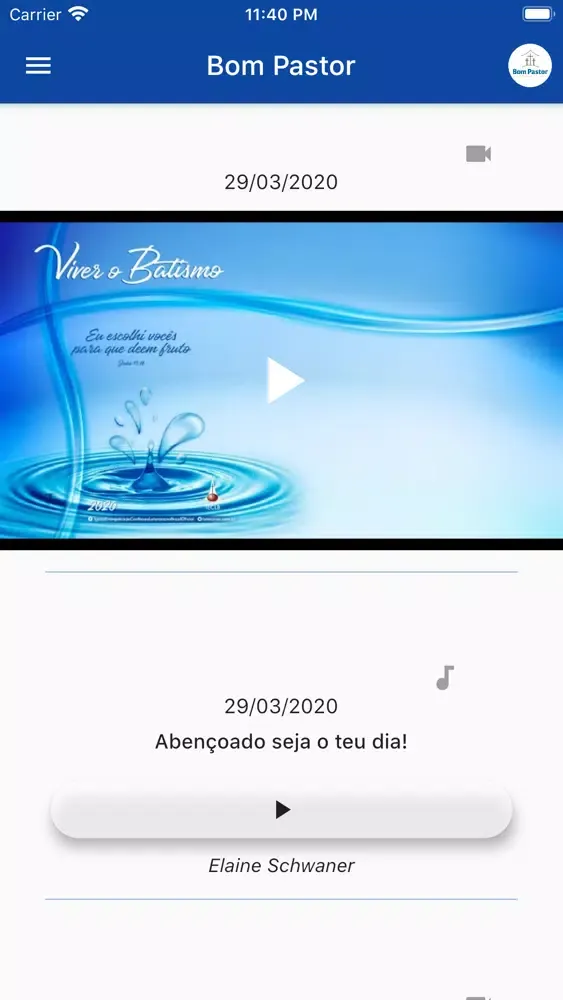 Ảnh chụp màn hình của Bom Pastor Curitiba IECLB