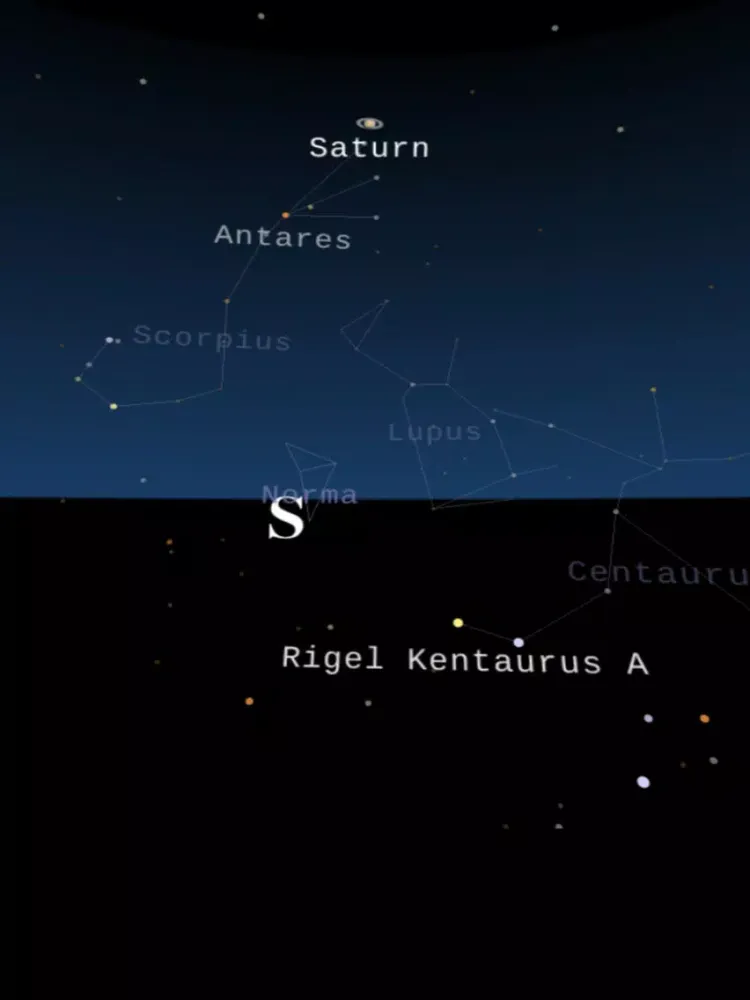 Скриншоты Stars & Constellations iPad 
