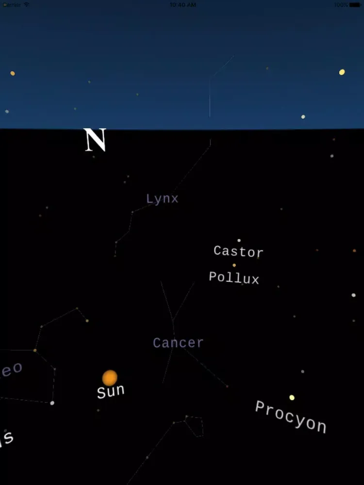 Скриншоты Stars & Constellations iPad 