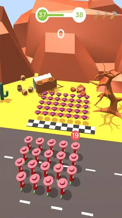 Crowd Street 3D- Traffic Cross应用截图